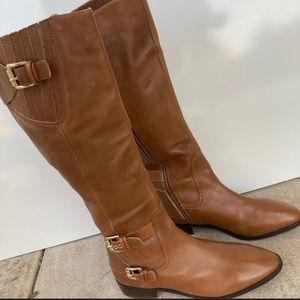 Michael Kors Tall Leather Riding Boots
